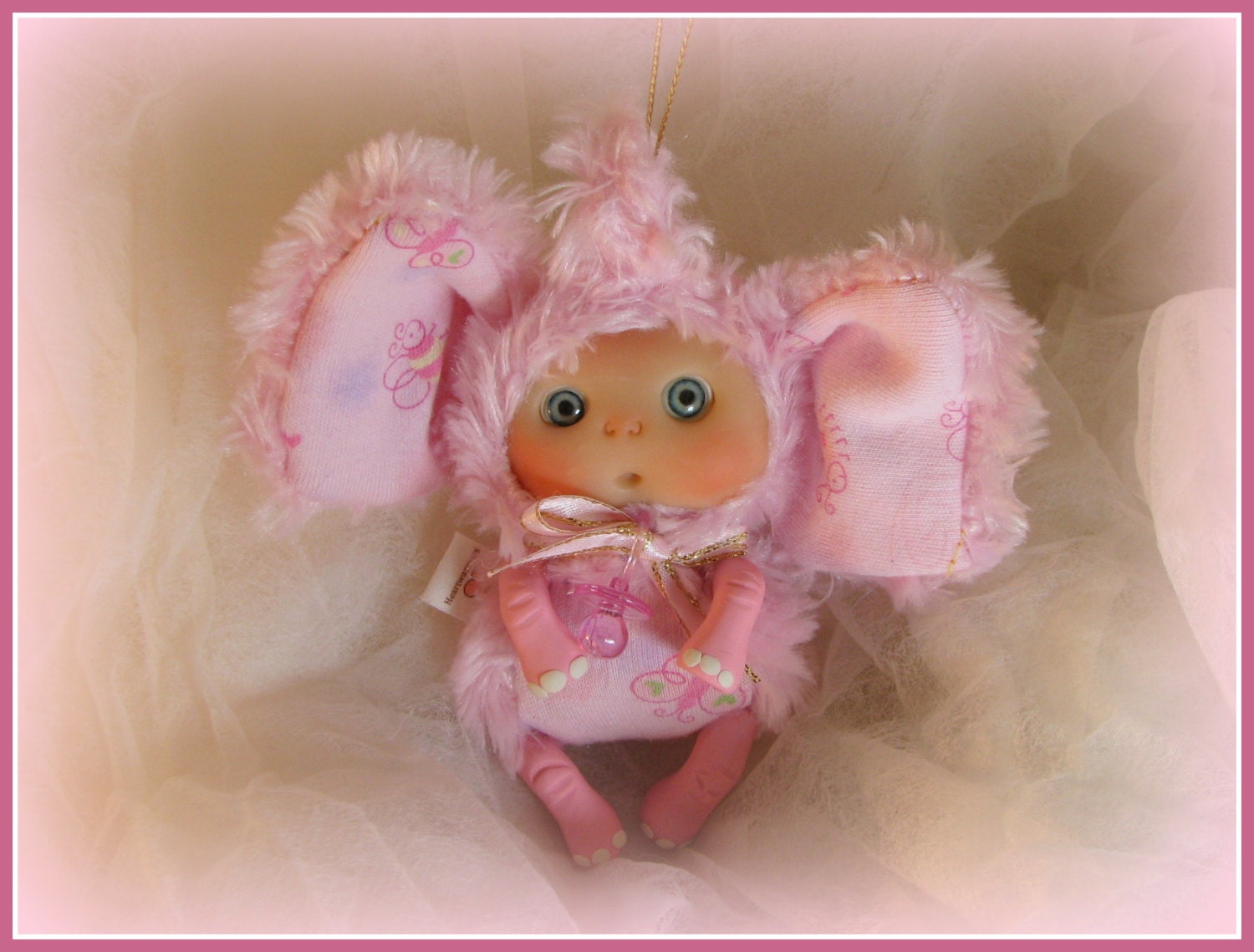 pink elephant doll