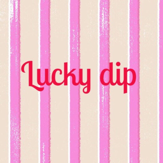 Items similar to Lucky Dip Bag Available in Large and Small sizes. on Etsy