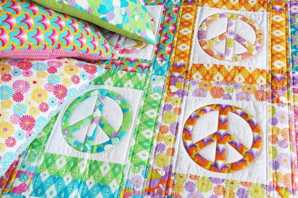 Peace Quilt Pattern PDF by Emma Jean Jansen Immediate