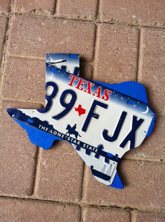 Texas License Plate Art