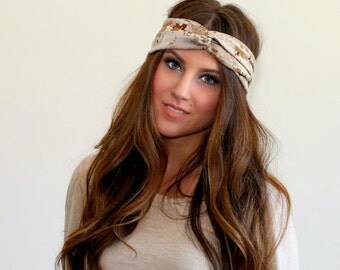 Headband - USMC girlfriend - headband - Stretch Headband - Marine girlfriend - Turban Headband