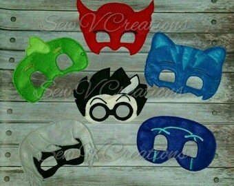 PJ Masks Inspired Masks