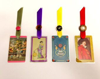 Vintage Playing Card Bookmarks - Assorted