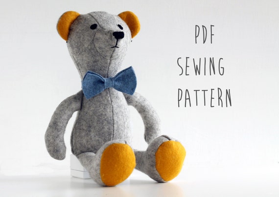 sew your own teddy bear