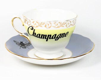 champagne teacup