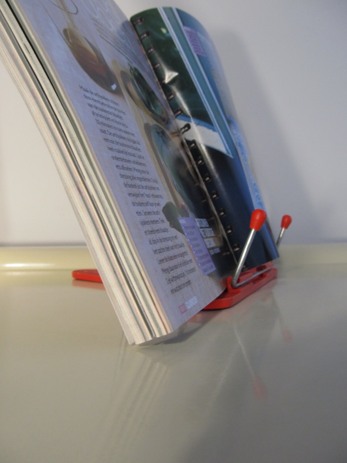 Vintage Plastic Book Holder Book Stand Holder by LaLanterne