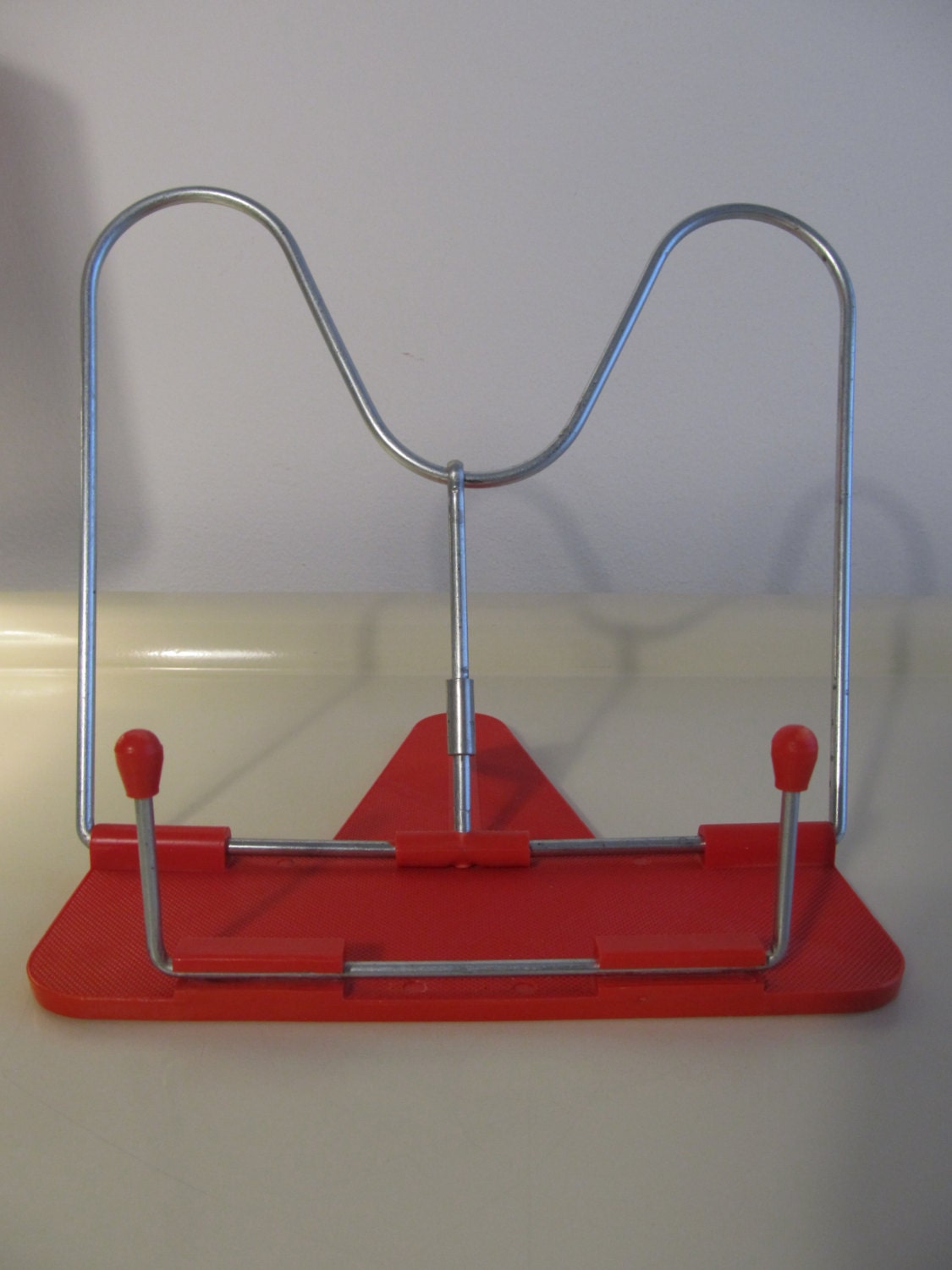 Vintage Plastic Book Holder Book Stand Holder by LaLanterne
