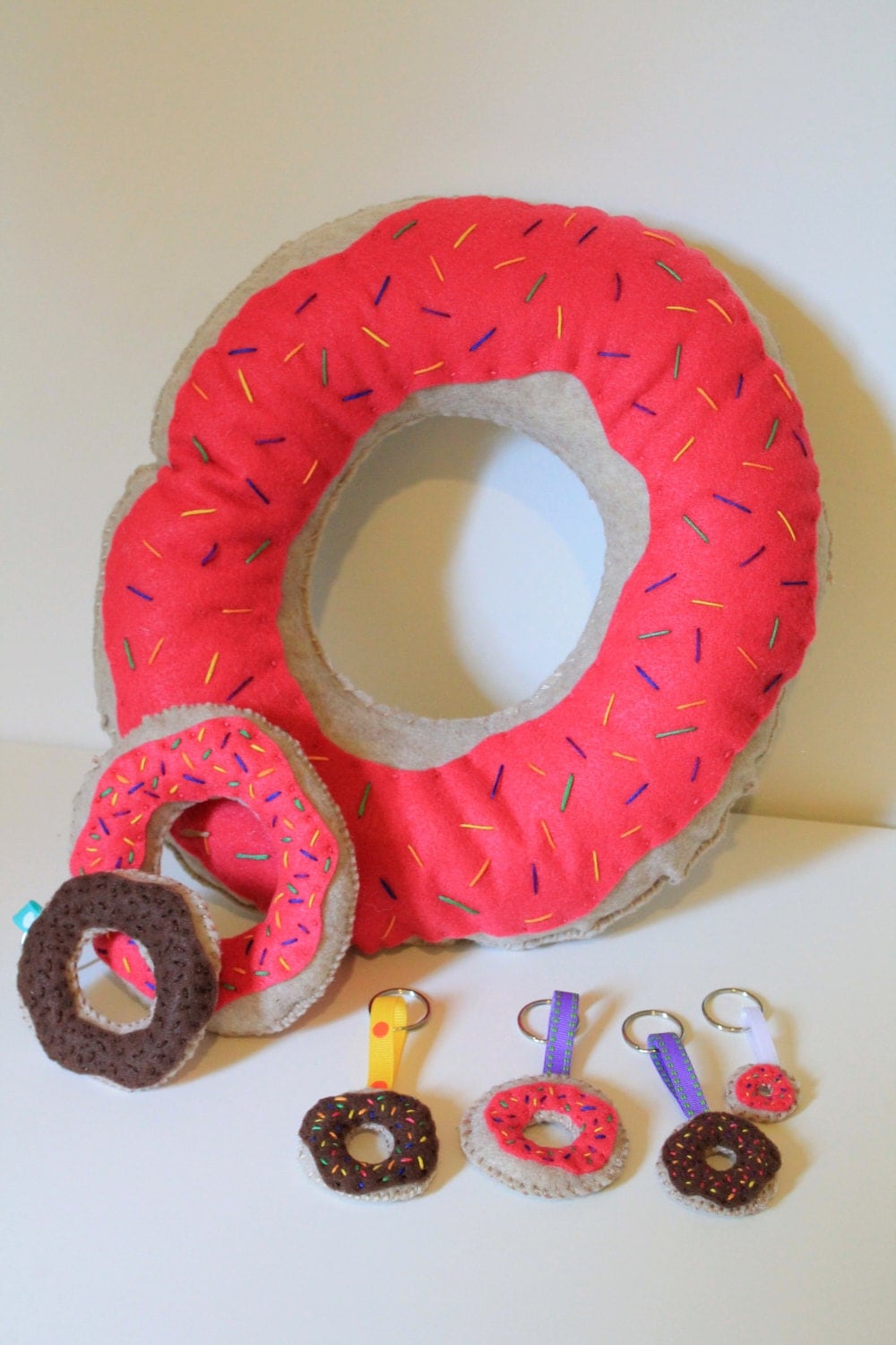 stuffed donut plush