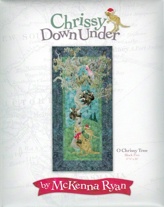 Chrissy Down Under by McKenna Ryan O Chrissy Tree Quilt