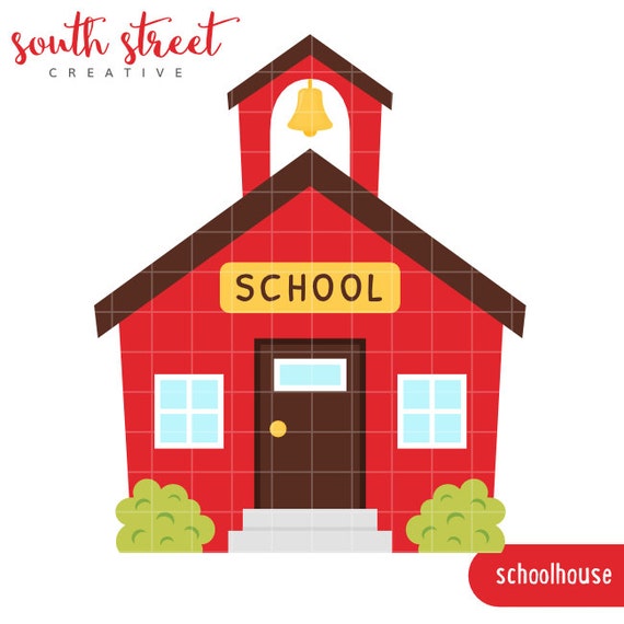 free clip art of a school house - photo #42