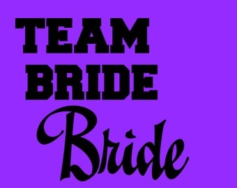 Download Team bride svg | Etsy