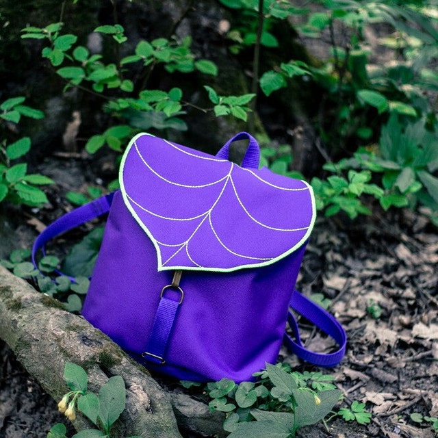 Handmade Waterproof Leaf Bags Backpacks by LeaflingBags on Etsy