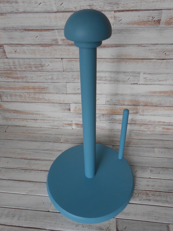 Wood Paper Towel Holder Paper Towel Stand Beach by AtticJoys1