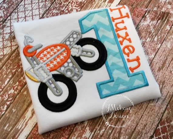 dirtbike birthday shirt