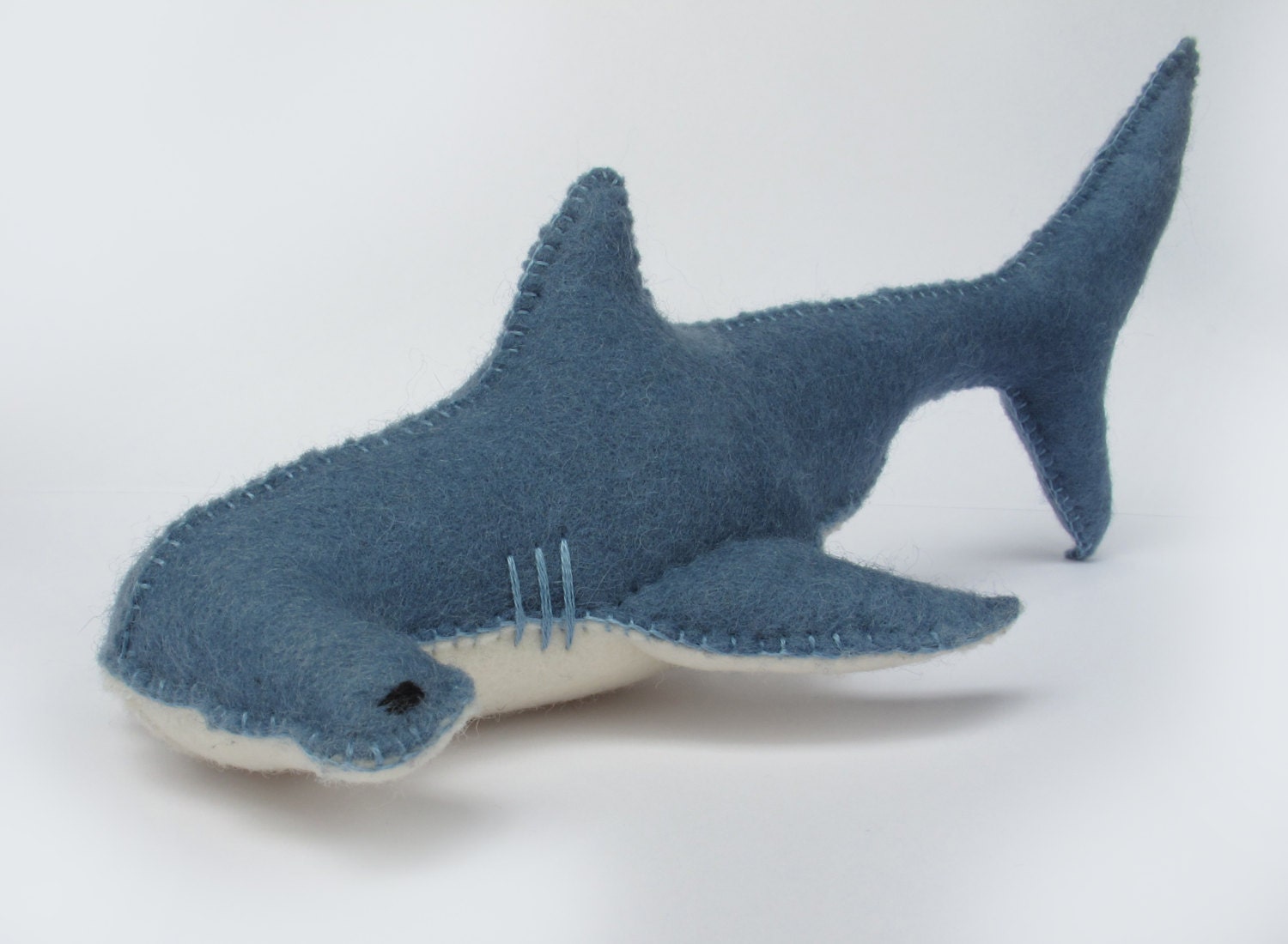 Felt Hammerhead Shark Soft Toys Sculpture Sewing Pattern PDF