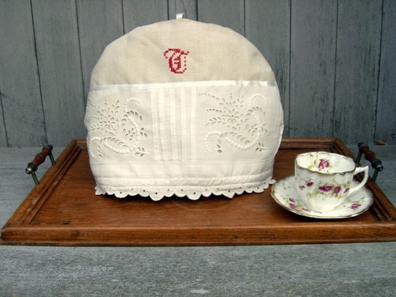 Christmas Gift One of a kind Coffee Cozy Vintage Chic on Etsy Christmas Gift One of a kind Coffee Cozy Vintage Chic on Etsy