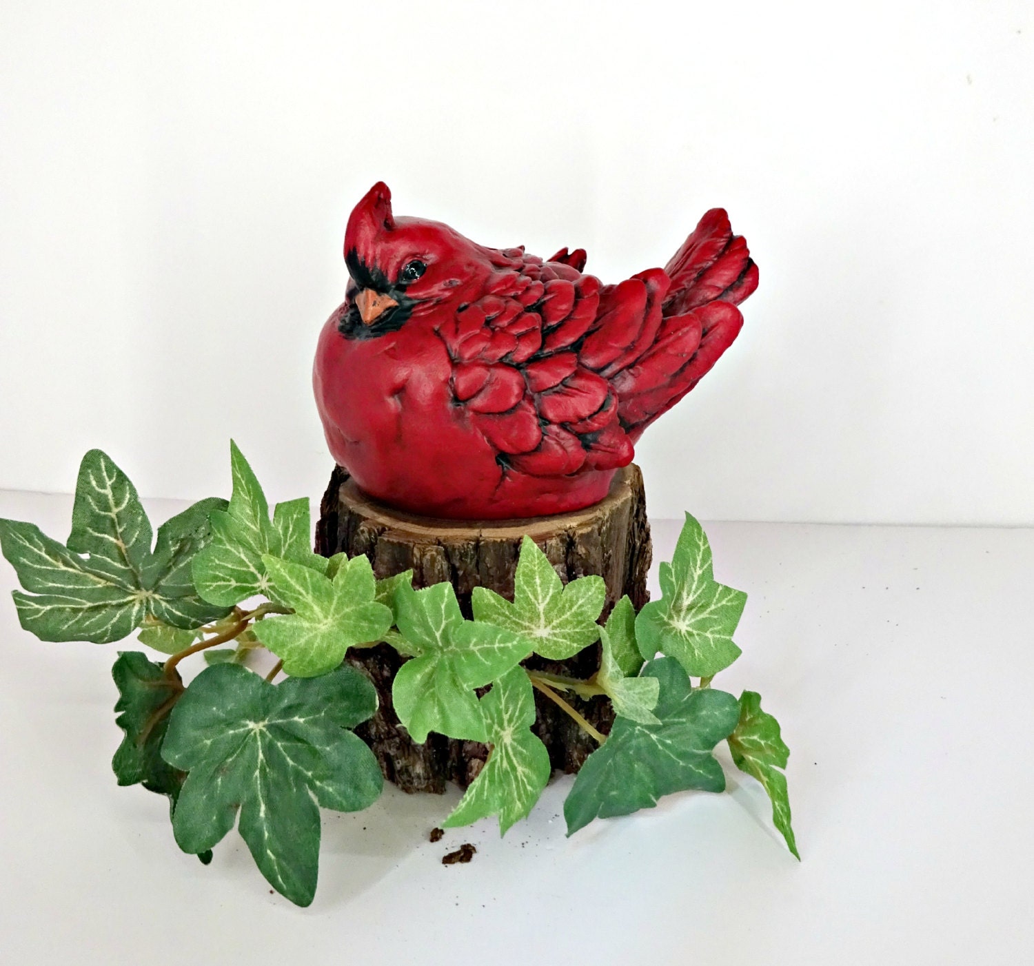 garden cardinal statue