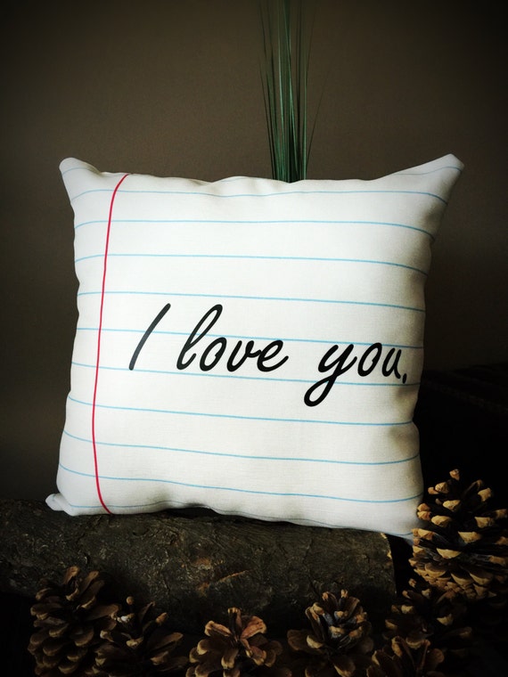 Customizable Message on Paper Pillow by AMorbidTale on Etsy