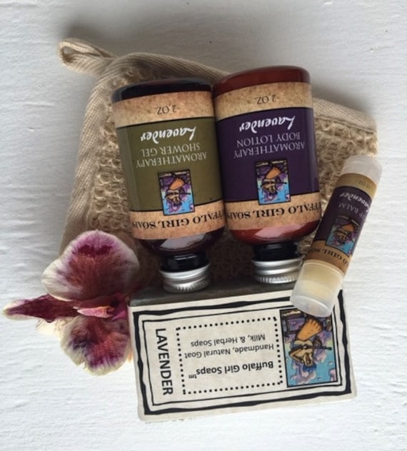 Aromatherapy Spa Gift Set by BuffaloGirlSoaps on Etsy