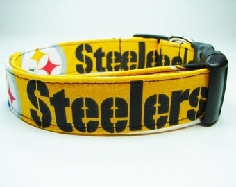 Pittsburgh Steelers Dog Collar