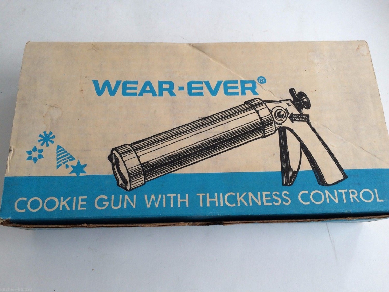 Vintage Cookie Gun Pastry Decorator Cookie Press Vintage