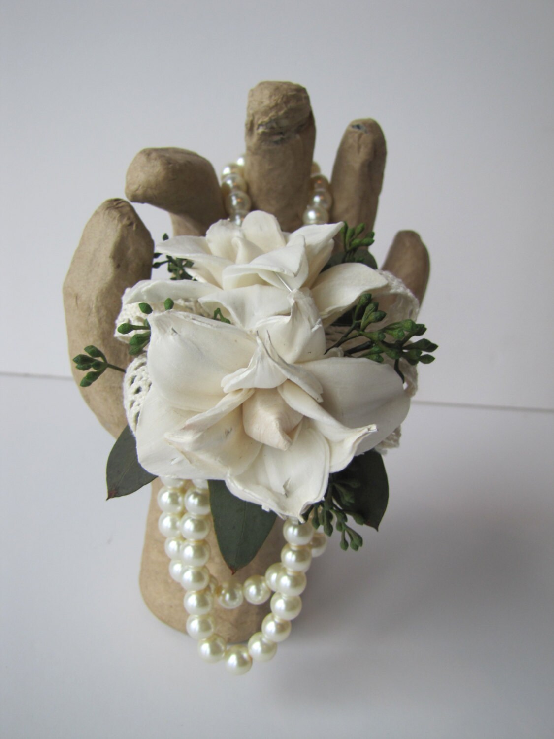 Magnolia Wristlet Corsage Keepsake Wrist Corsage Prom