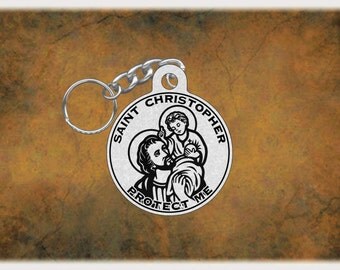 Items similar to Saint Christopher Rosary Bracelet, Patron Saint of
