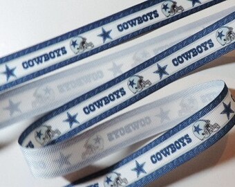 Dallas Cowboys ribbon - 1 yard