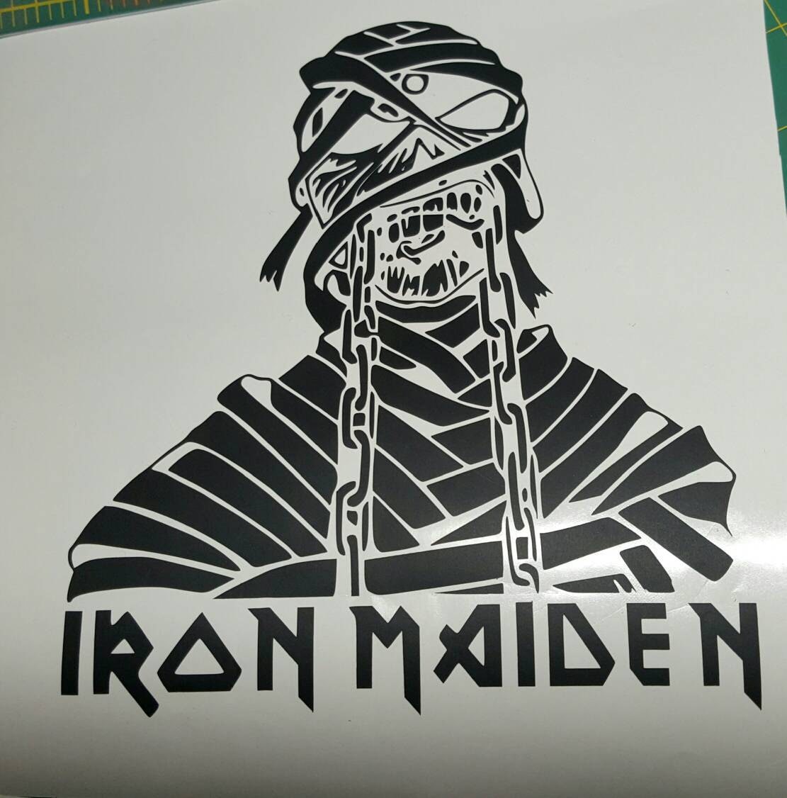 iron maiden eddie svg