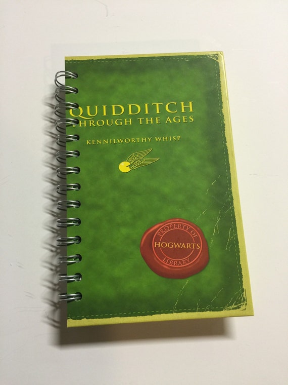 Harry Potter Quidditch Repurposed Book by MyHoard on Etsy