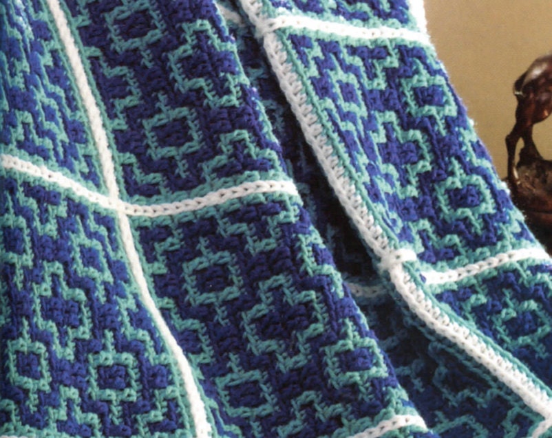 Beginner Moroccan Crochet Blanket Pattern So Easy