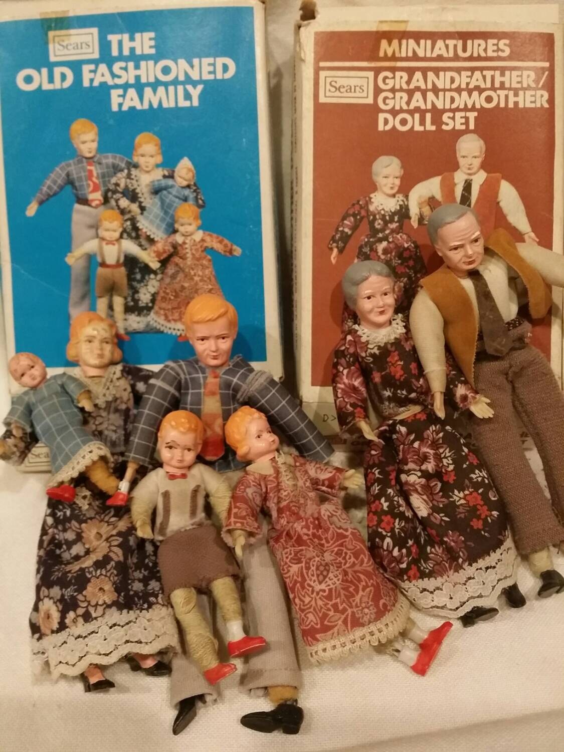 miniature doll family