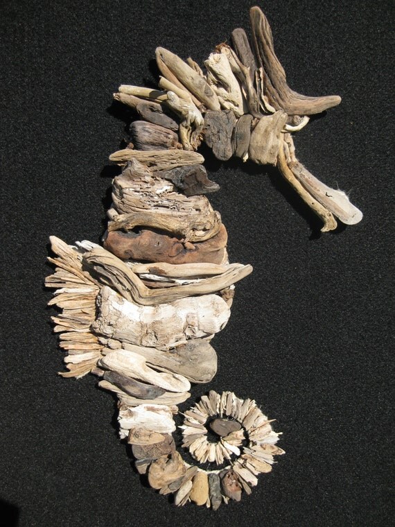 Beautiful Driftwood Seahorse