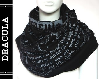 Dracula Book Scarf
