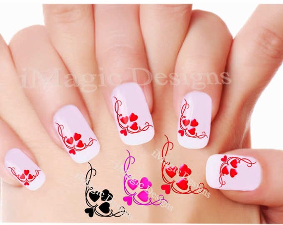Items similar to Water Slide Nail Decals, Stickers, Nail Transfers ...