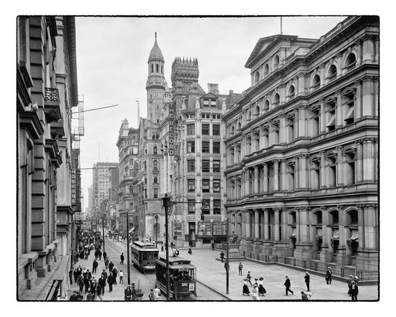 Chestnut Street Philadelphia Pa. 190/1910 B by VisualThrills
