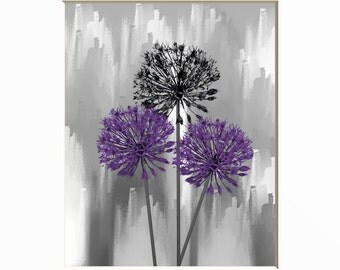Purple And Gray Wall Art purple wall art | etsy Purple And Gray Wall Art purple wall art | etsy