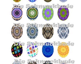 V-00016 - Template for Cabochons 30x40mm