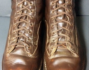 Danner 45200 Explorer Brown Leather Hiking Work Combat Military Boots Men's Size 10