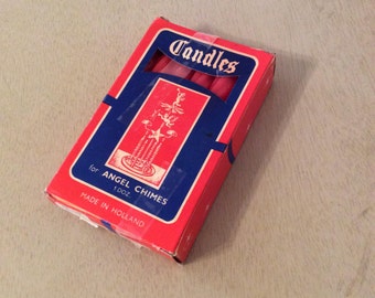 Vintage Christmas Candles from Holland