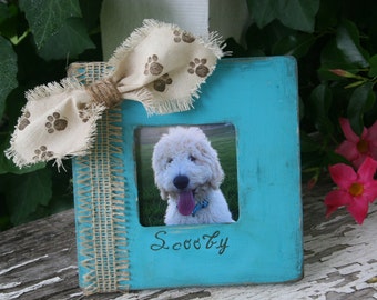 Dog picture frames | Etsy