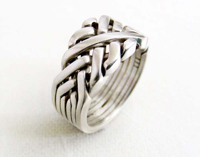 SIXTH SENSE Unique Puzzle Rings by PuzzleRingMaker