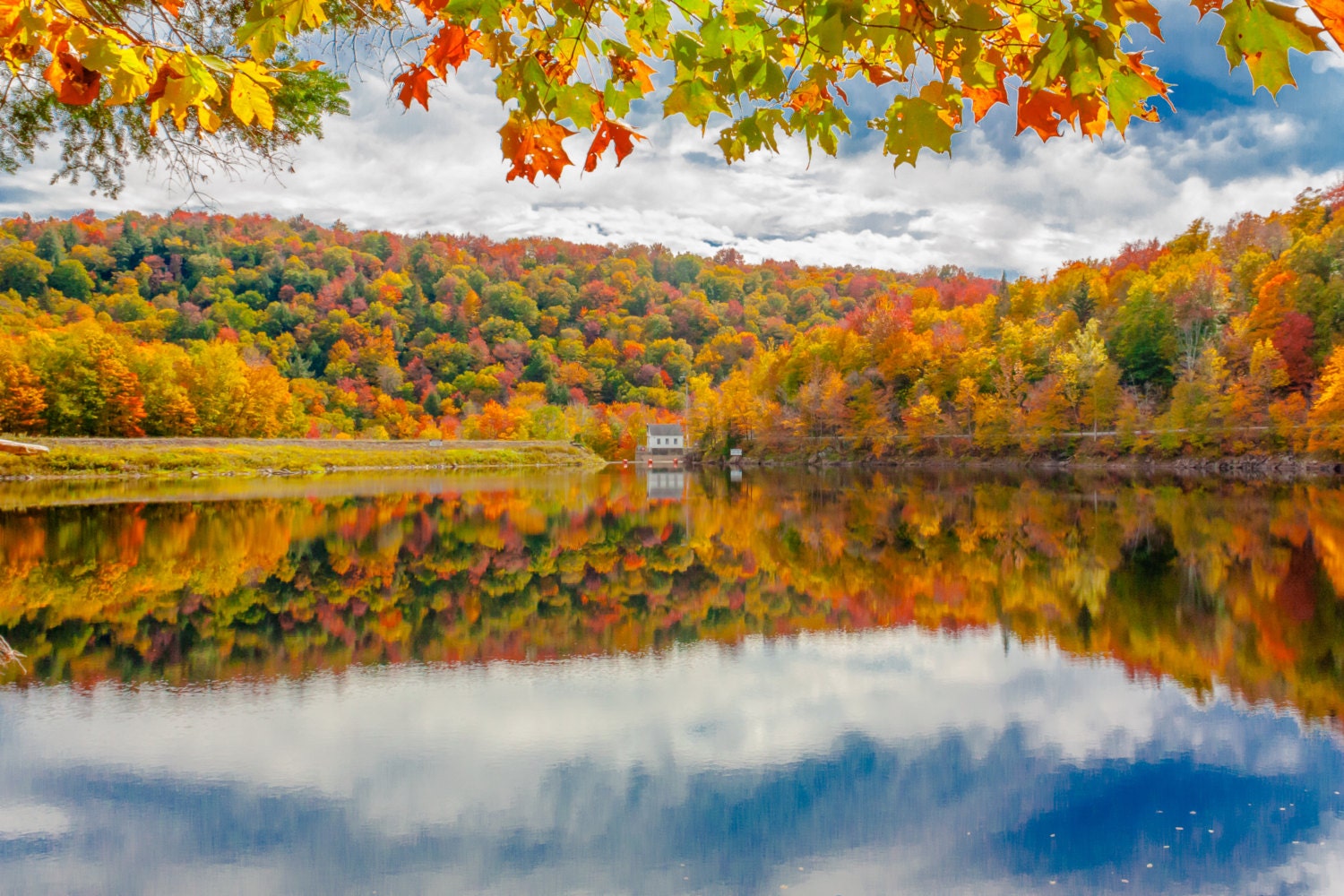 Vermont Reservoir Fall 2015