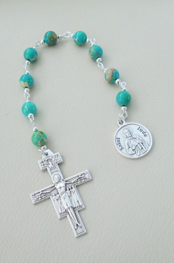 Saints Rosary Chaplet Saint Jude Patron Saint of Hopeless