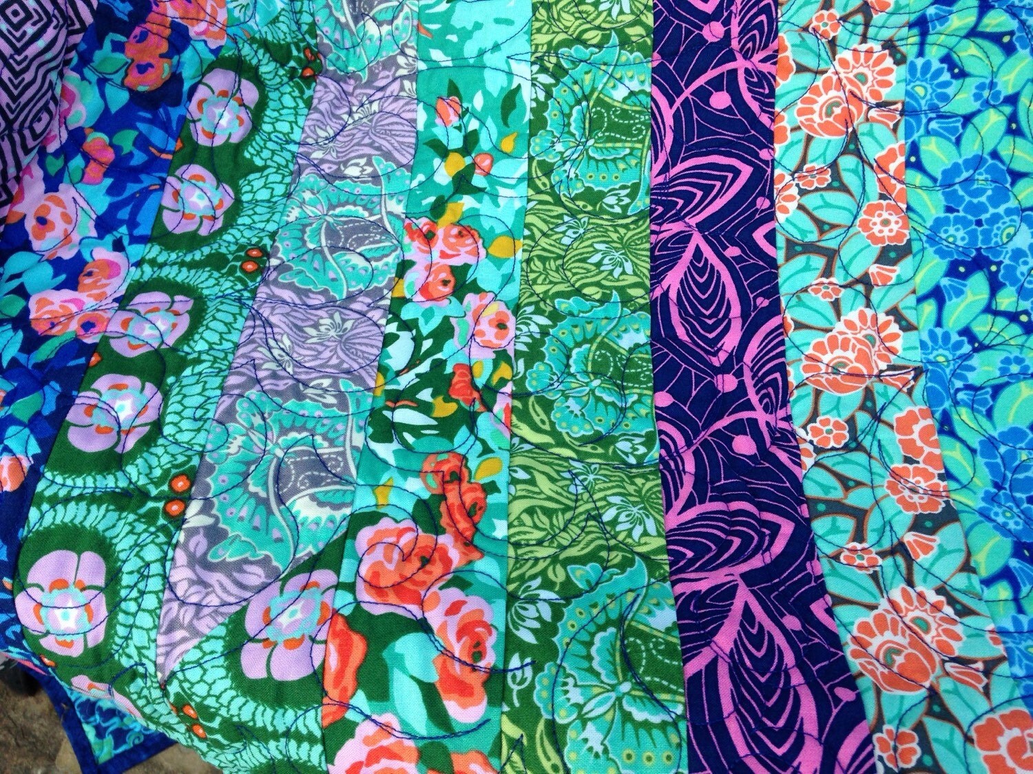 Blue quilt Green quilt Blue and green quilt Blue jelly