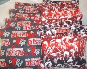 8 ACA Regulation Cornhole Bags - The Walking Dead on 2 Amazing Prints