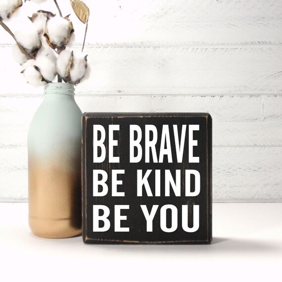 Block Sign Hand Painted Wooden BlockFarmhouse Decor Country