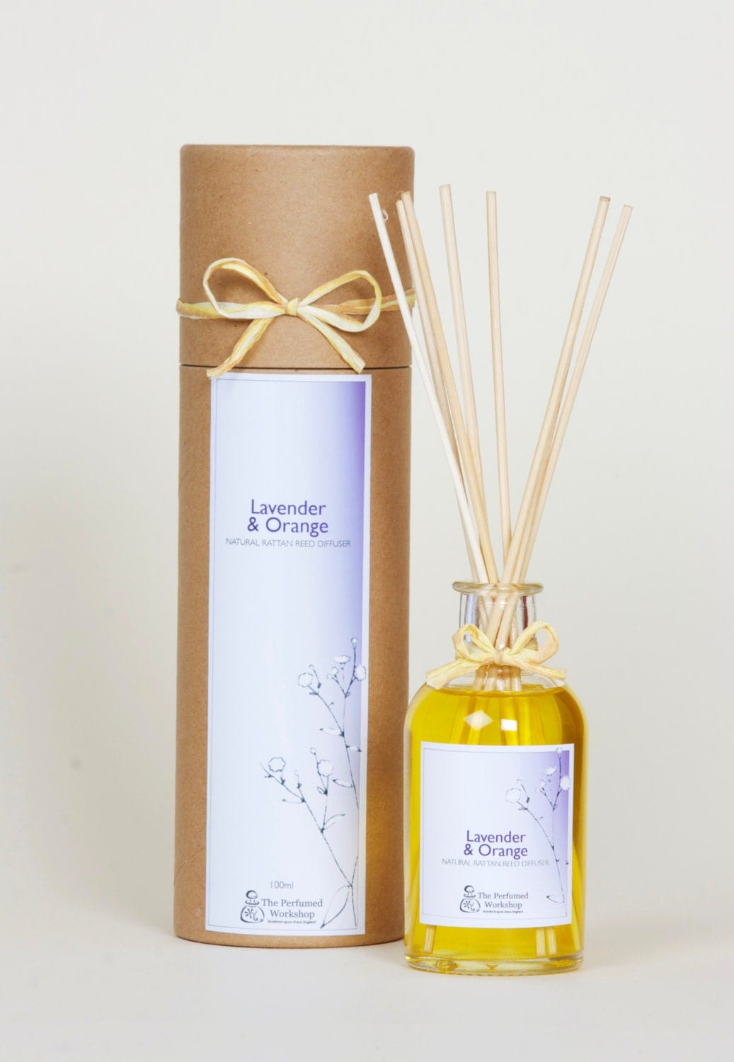 Natural Reed Diffuser Lavender & Orange 100 Pure
