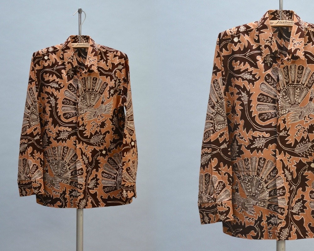 traditional indonesian men's shirts