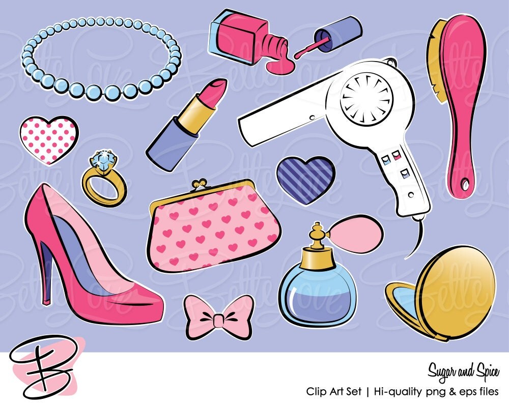 Sugar and Spice Clip Art Set Hi-quality png & by BetteLoveStudio